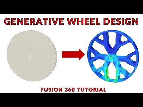 Design the Best Wheel with Fusion 360 and Generative Design