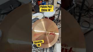 Video thumbnail for Paiste PST7 China 14” (Prueba de Sonido) #paistecymbals #cymbals #drummer #drums by Alvaro elDrummer Aguilar