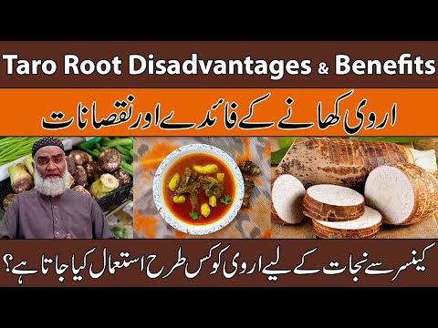 Taro Root Benefits & Disadvantages Urdu/Hindi | Arvi Ke Fayde Aur Nuksan | Al-Razaqi Health Recover