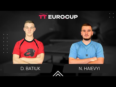 11:00 Dmytro Batiuk - Nazarii Haievyi 31.10.2024 TT Euro.Cup Ukraine Master. TABLE 3
