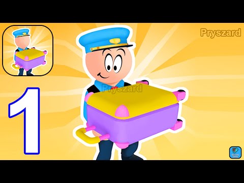 Airport Rush 3D - Gameplay Walkthrough Part 1 Tutorial Airport Master Security First Area (Android) - YouTube