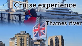 প্ৰথম বাৰ cruise t uthilu| Thames river|#assamesevlogs #england #englandlife #vlog  