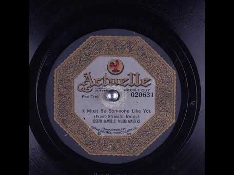 It Must Be Someone Like You - Joseph Samuels' Music Masters