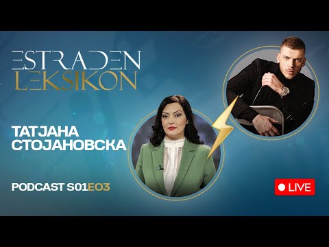 TATJANA: NAMESTO VESTI, BI VODELA KVIZ SO VASKO EFTOV I LATAS! | ESTRADEN LEKSIKON S01E03