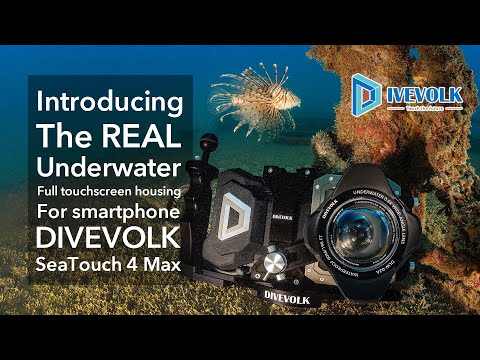 Introducing SeaTouch 4 Max — The real underwater full touchscreen housing for smartphone