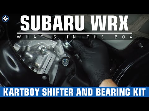 Kartboy Shifter and Bearing Kit - 2015+ Subaru WRX - Install/Review