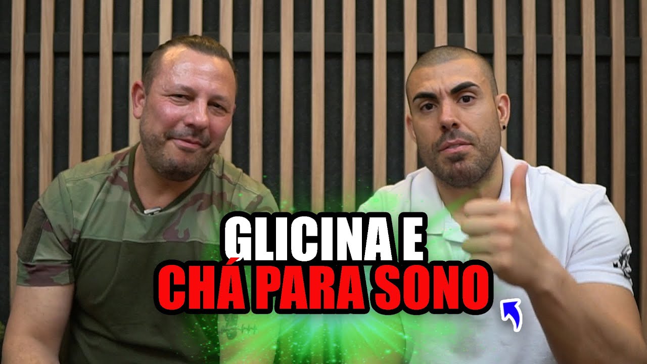 Glicina e chá para melhorar o sono