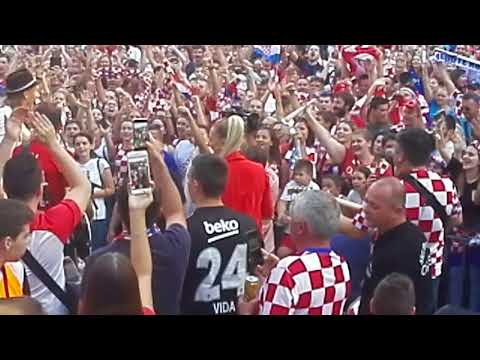 Domagoj Vida u Donjem Miholjcu - Doček 17.7.2018.