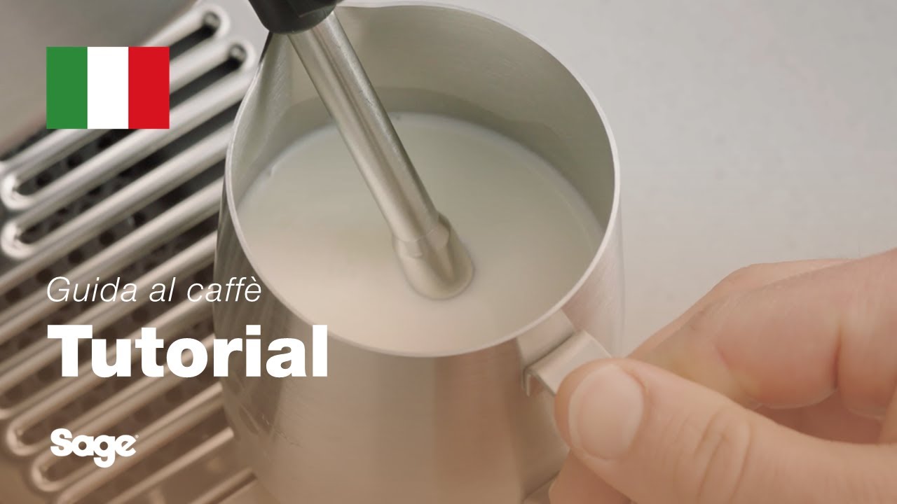 Come regolare la temperatura e la montatura del latte 