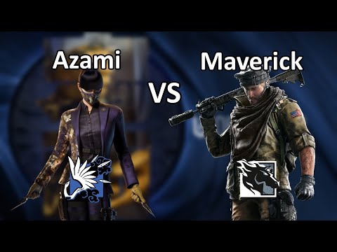 Can Maverick burn Azami's Kiba barriers?
