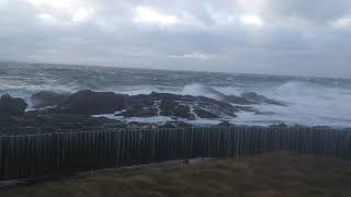 preview picture of video 'Newfoundland wind storm nov 2018'