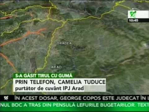 TIR-ul care a dispărut joi de pe DN 79 a fost găsit TIR-ul a