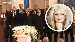 Bonnie Tyler funeral: Watch tributes and 'Total Eclipse' rendition in emotional service