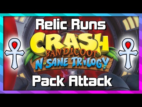 Relic Runs - Pack Attack - Platinum Relic Guide - Crash 2 N.Sane Trilogy