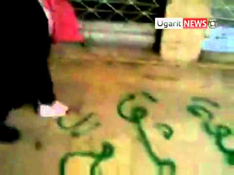 بخ في نفق كلية الآداب في  جامعة دمشق في محافظة دمشق في خميس "الوفاء لشهداء إدلب"