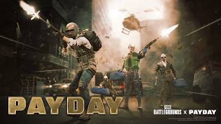 【強盗】PUBGのPAYDAYコラボをやってみよう！