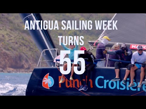 Antigua Sailing Week turns 55.  Come celebrate April 27 - May 3, 2024.