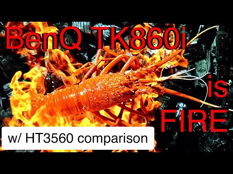 BenQ TK860i Gaming Projector Review w/ HT3560 / W2710 comparisons