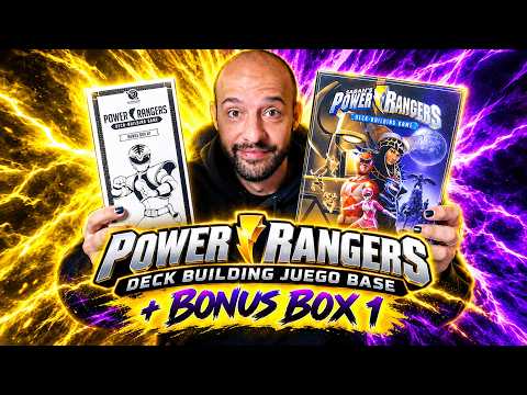 JUEGO BASE Y BONUS BOX #1 | Power Rangers Deck Building Game