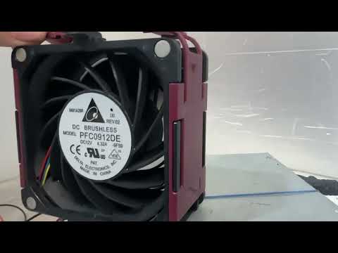Б/У Кулер / 12V 4.32A / 95x95x40 / Brushless / PFC0912DE / 5 pin - фото 1 - id-p2869502967