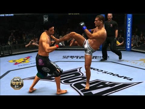 UFC 2010 Undisputed [LYOTO MACHIDA vs. SHOGUN RUA] (PSN/PS3) #07 GamePlay Current Games