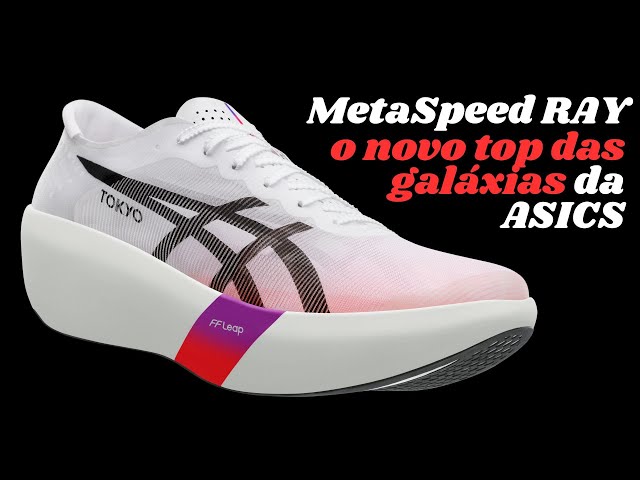 Tênis TOP DAS GALÁXIAS da ASICS começa a ser vendido HOJE