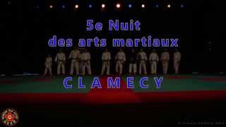 preview picture of video 'Nihon Tai Jitsu - Demonstration - 5e Nuit des Arts Martiaux de Clamecy 2014 - Karate'
