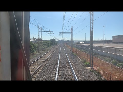 Retro Cab Ride dalla coda dell’IC a Gasolio, Taranto - Reggio Calabria