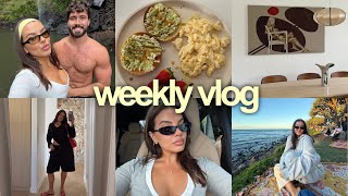 weekly vlog 💌 new painting, work fun, breakfast fixation, springbrook hike 🌲💕
