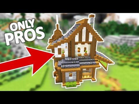 Minecraft : How to Build a Beautiful Starter House (Tutorial)