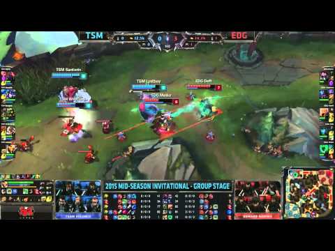 Lustboy's magical jukes (TSM vs EDG - MSI 2015)