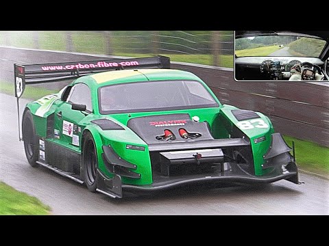 750Hp/940Kg "Audi R8" SBR Chrono V8 Twin-Turbo || ONBOARD Crazy Aero