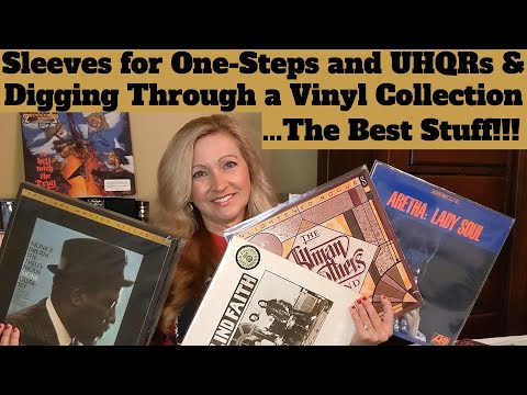 Amazing Vinyl Sleeves To Protect Your UHQR's & One Steps! Record Collection Found For Cheap!!!!