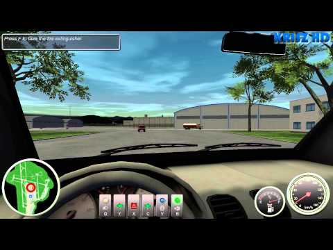 Airport Firefighter Simulator HD Gameplay