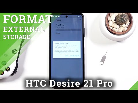 How to Format SD Card in HTC Desire 21 Pro – Reset SD Card