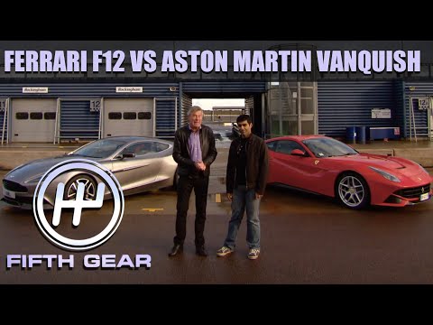 Ferrari F12 VS Aston Martin Vanquish - The FULL Challenge | Fifth Gear