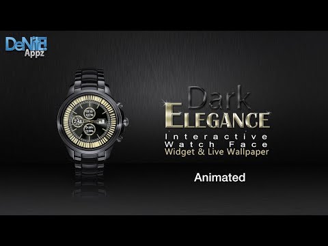 Dark Elegance HD Watch Face Video