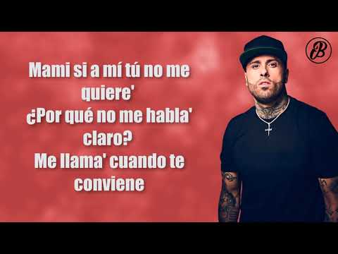 Te Robaré - Nicky Jam x Ozuna (LETRA)