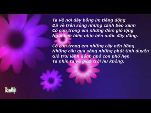 Khói trời mênh mông Sheet - Trịnh Vĩnh Trinh