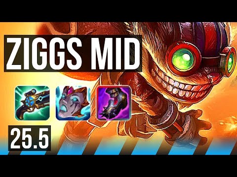 ZIGGS vs KATARINA (MID) | KR Master | 25.5