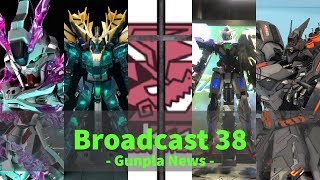 Broadcast 38 Gunpla News: Dragon Momoko Shutdown, Crossbone, Exia Repair, PG Banshee Norn