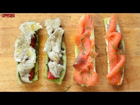 Cucumber Sub Sandwich 2 Ways | Keto Recipes | Headbanger's Kitchen