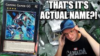 THEY REALLY CALLED HIM "GAMING GAMER GG".