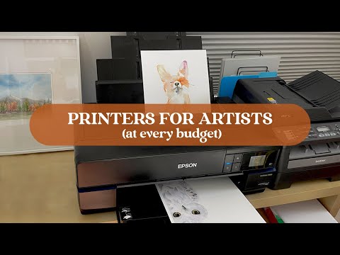 Best Printers for Artists Making or Selling Art from Home in 2024