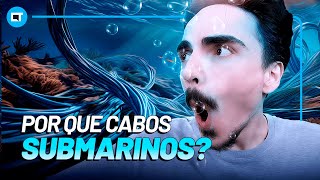 Why the internet uses submarine cables to connect continents and not satellites #NOTOBVIOUS #NOT