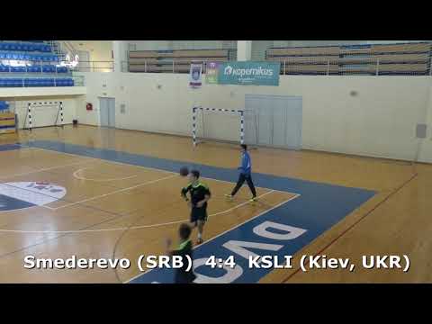 Handball. Smederevo (SRB) - KSLI (Kiev, UKR). U16 boys. TROPHY-2018. Smederevo.