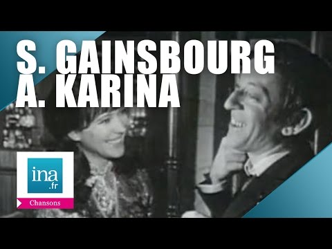 Serge Gainsbourg et Anna Karina, une complicité inédite | Archive INA