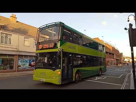 Southern Vectis 1130 (HF58KCJ) Leaving Newport Bus Station On The 63 To Ventnor 18/11/22!
