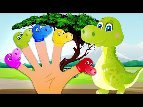 Dinosaur Finger Family | Nursery Rhymes & Baby Songs | Cartoon for Kids