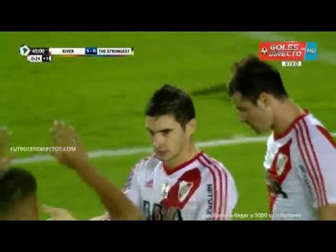 River Plate vs The Strongest 5-0 Gol de Alario Copa Libertadores